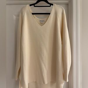 Athleta Hanover Refined V Neck Sweater
